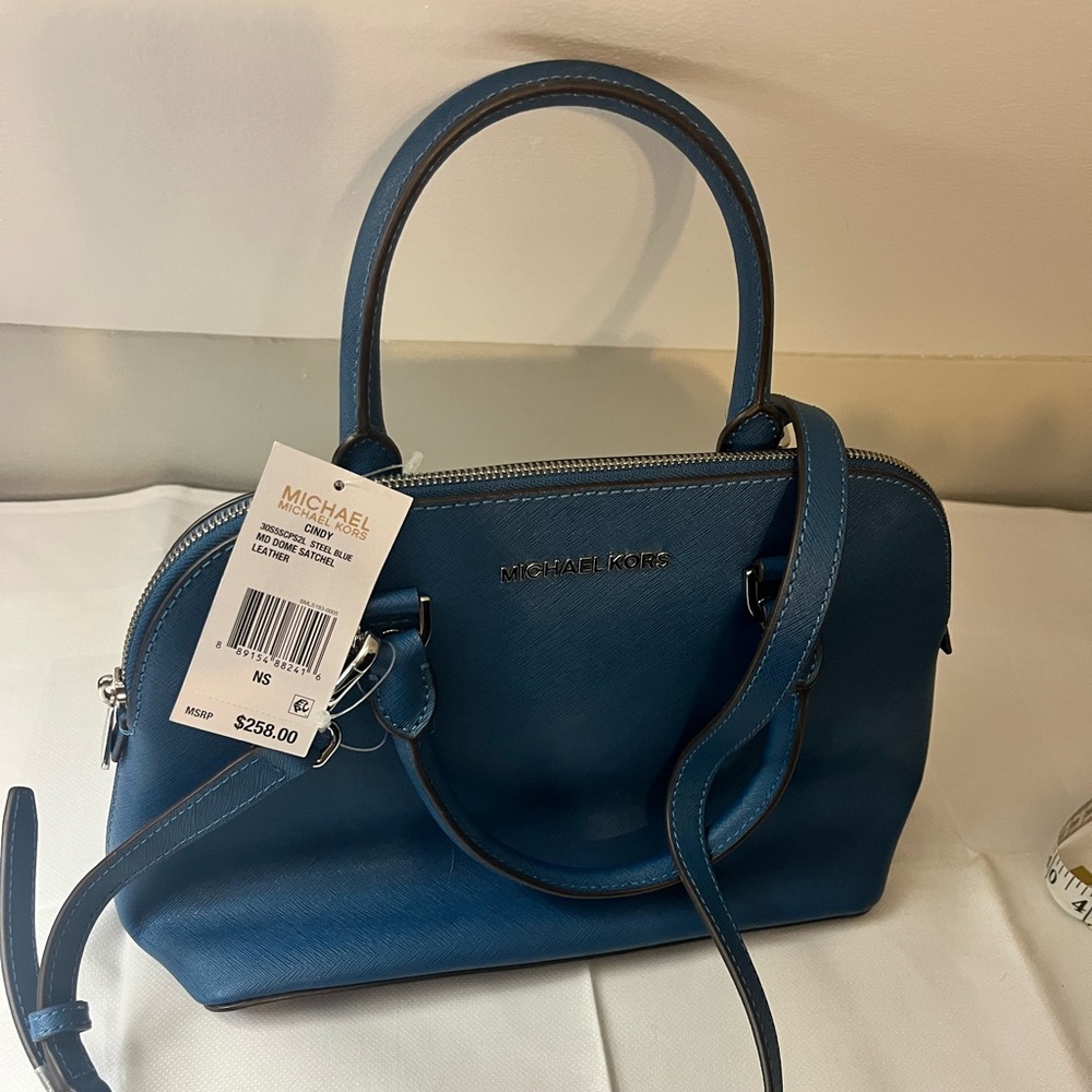 Michael Kors Blue Handbag